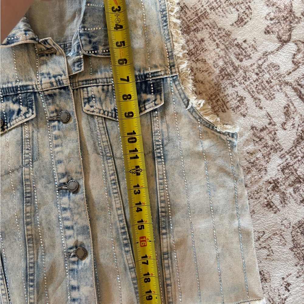 VeVeret Light Blue Denim Vest - Picture 10 of 10